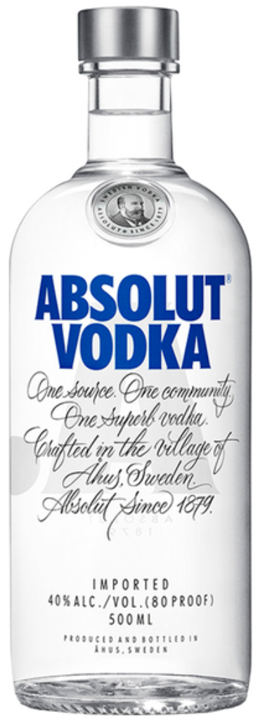 Vodka Absolut Schweden - 0,50 l