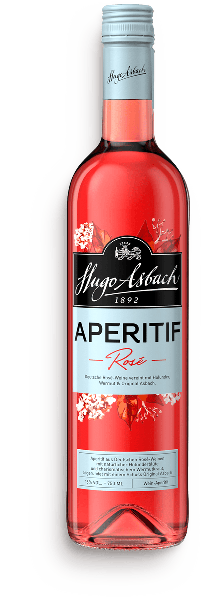 Asbach Aperitif Rosé - 0,70 Weine l – Hosp