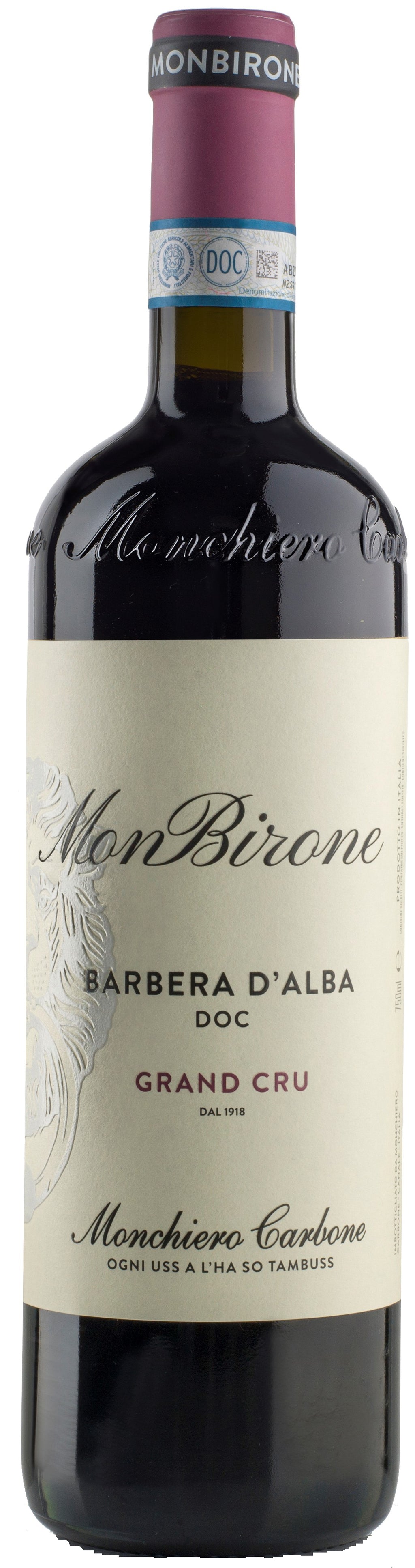 Monchiero Monbirone Barbera d'Alba DOC - 0,75 l