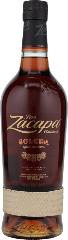 Ron Zacapa Solera Gran Reserva Solera Rum aus Guatemala 40%  - 0,70 l