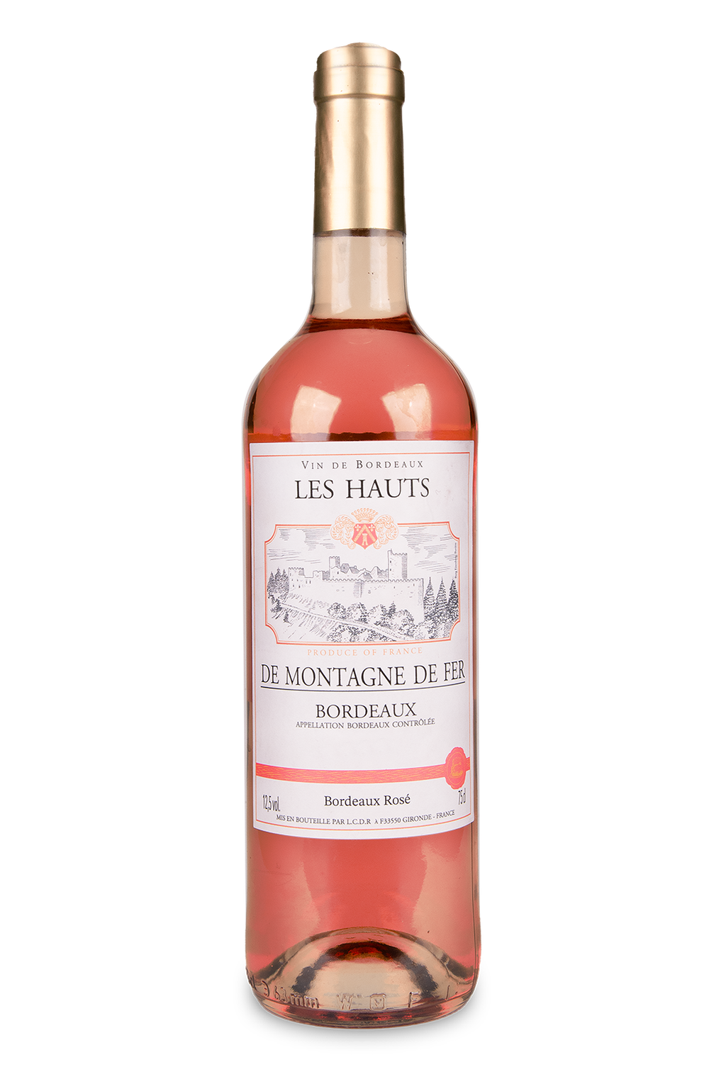 Montagne de Fer Bordeaux Rosé AOC  - 0,75 l