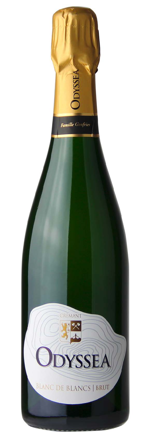 Odyssea Crémant de Bordeaux Blanc de Blancs Brut  - 0,75 l