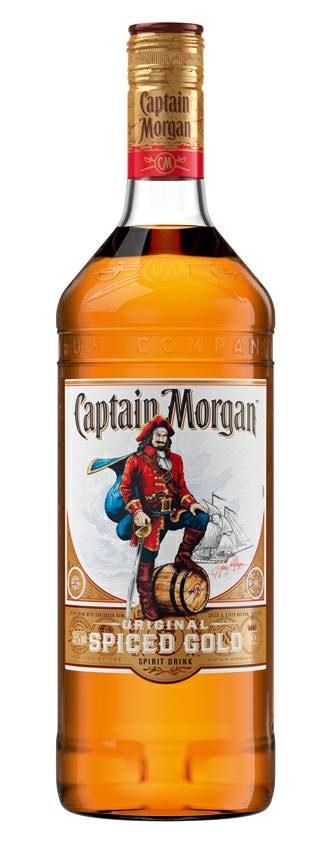 Captain Morgan Spiced Gold Rum - 1,0 l