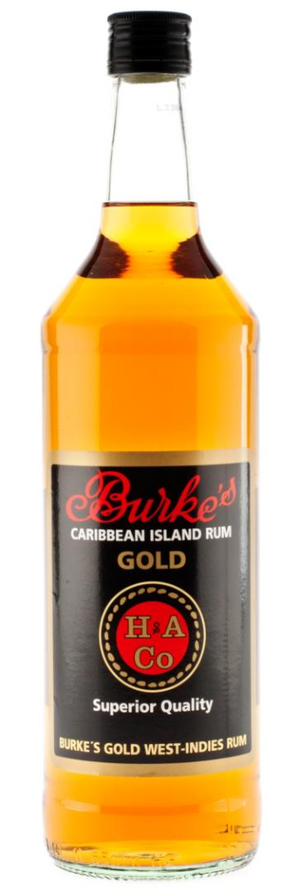 Burke's Dark Caribbean Rum "Echter Überseerum" - 1,0 l