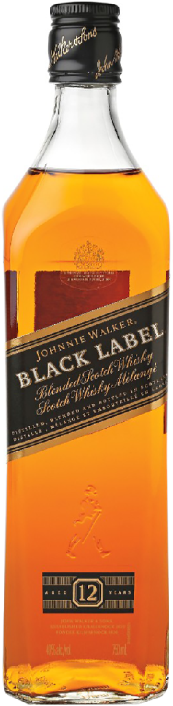 Johnnie Walker Black - 0,70 l