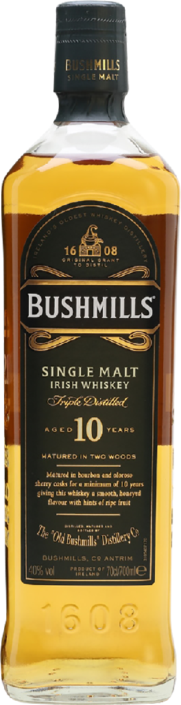 Bushmills 10 J. - 0,70 l