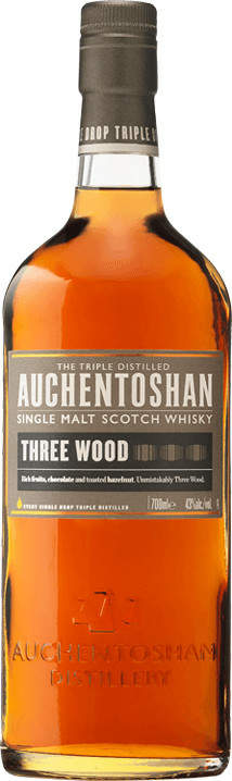 Auchentoshan Three Wood Lowland Single Malt Scotch Whisky - 0,70 l