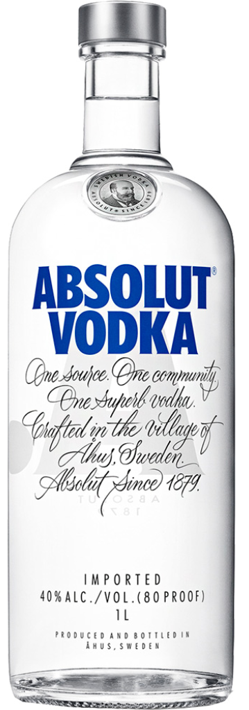 Vodka Absolut Schweden - 1,0 l