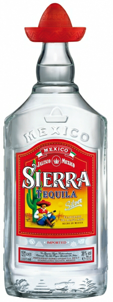 Sierra Tequila Silber weiß - 1,0 l