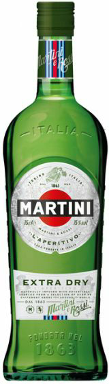 Martini Vermouth dry - 1,0 l