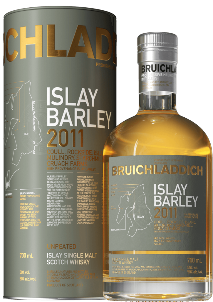 Bruichladdich Islay Barley (gelb) - 0,70 l