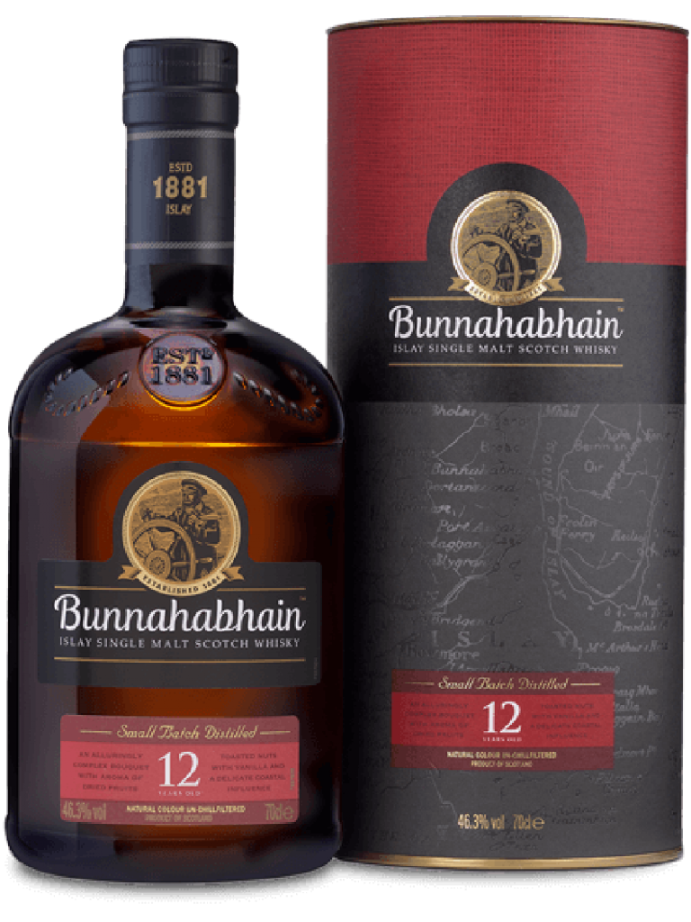 Bunnahabhain 12 Jahre Islay Single Malt Scotch Whisky - 0,70 l