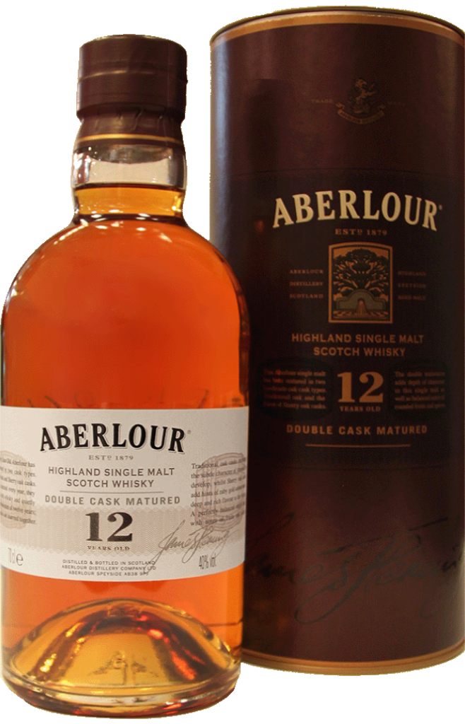Aberlour 12 Years Highland Single Malt Scotch Whisky Double Cask Matured Scotch - 0,70 l