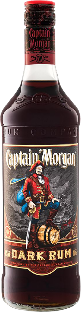 Captain Morgan Black Rum - 0,70 l