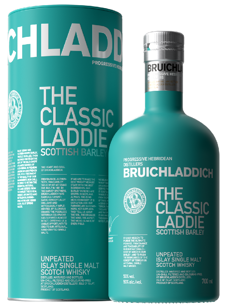 Bruichladdich Scottish Barley The Classic Laddie (Türkis) - 0,70 l
