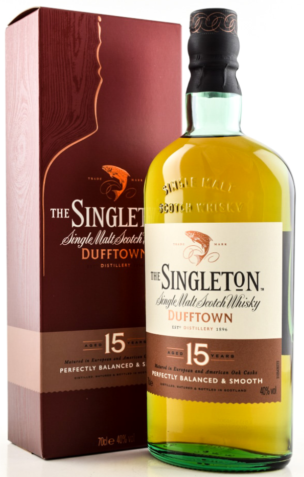 Singleton of Dufftown 15 J. Speyside Singlemalt - 0,70 l