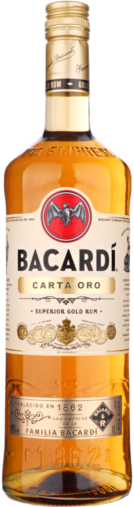 Bacardi Rum Carta Oro - 1,0 l