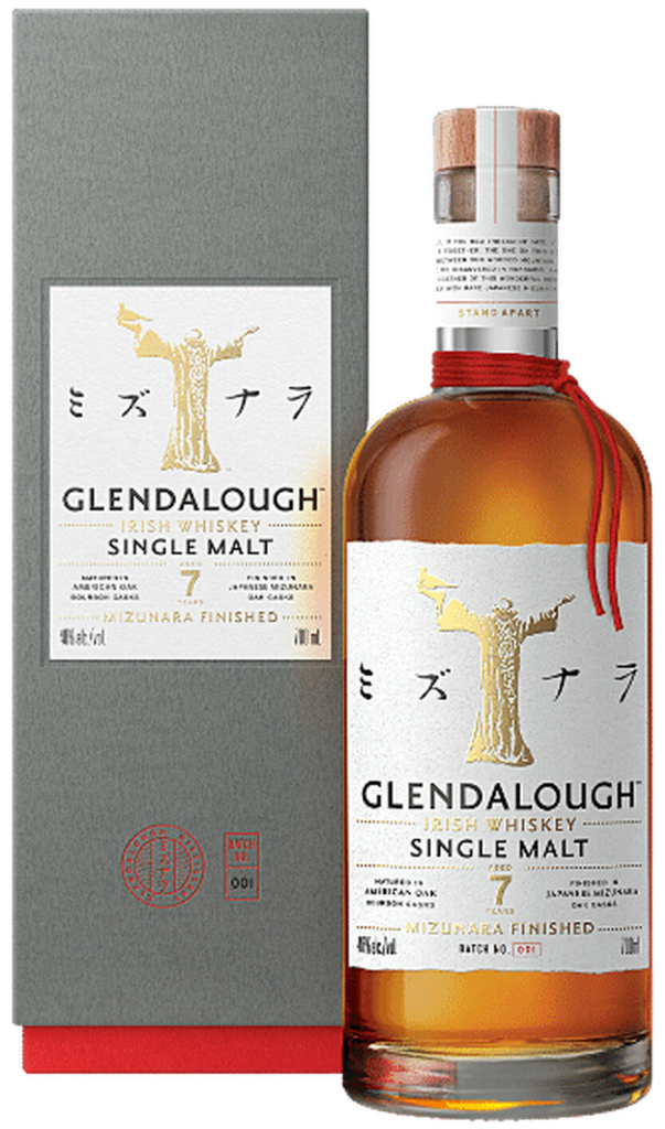 Glendalough 7 Years Old Single Malt Mizuana Oak Finish Irish Whiskey - 0,70 l