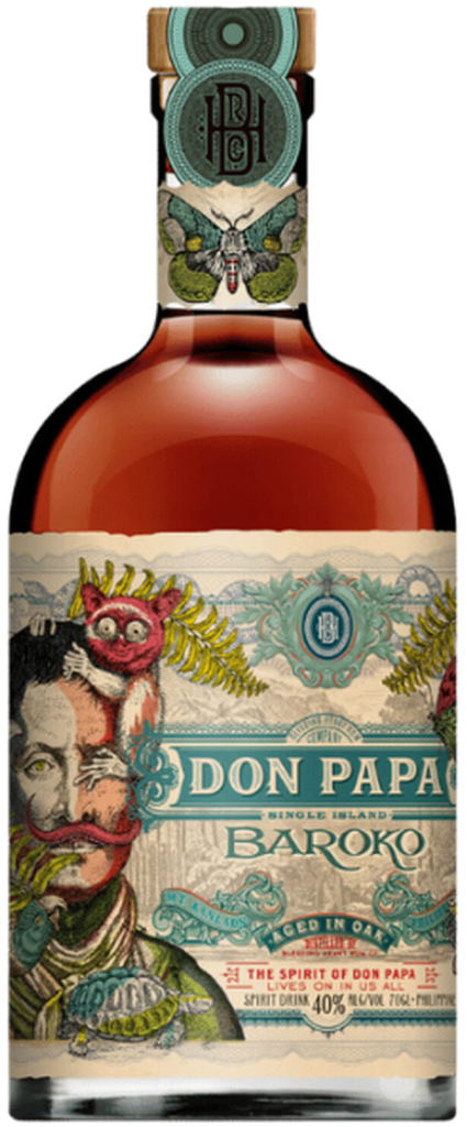 Don Papa Baroko Rum Philippines - 0,70 l